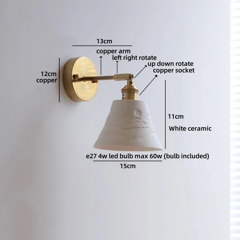 Helnys Nordic LED Wall Lamp Kids Room Living Room Decor Stair Light Fixture