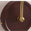 Helnys Glass Pull Chain LED Wall Lights for Hallway Bedroom Stair Fixture