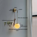 Helnys LED Wall Lamp White Ball Luxury Interior Lighting Fixtures