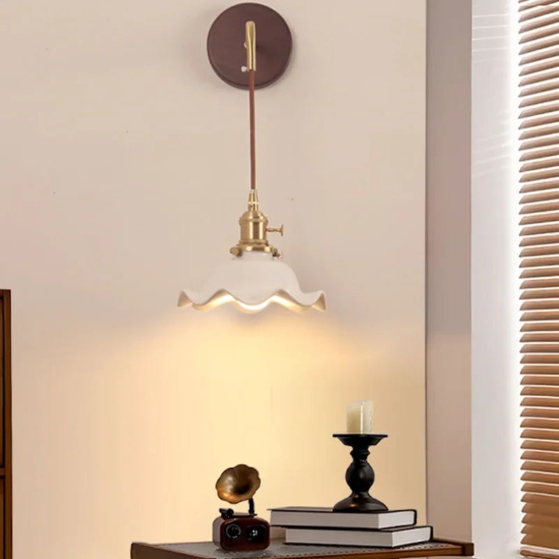 Helnys Adjustable LED Wall Sconce Lamp - Nordic Modern Design