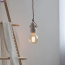 Helnys Ceramic LED Pendant Lamp Industrial Loft Vintage Hanging Light