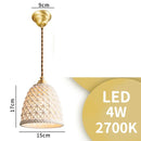 Helnys Nordic Japan Ceramic Pendant Lamp for Home Decor and Lighting