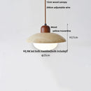Helnys Yellow Cave Stone LED Hanging Light - Wabi Sabi Nordic Pendant Lamp