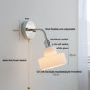 Helnys LED Wall Sconce with Pull Chain Switch and Flexible Arm