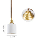 Helnys Nordic Japan Ceramic Pendant Lamp for Home Decor and Lighting