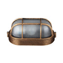 Helnys Retro Bulkhead Ceiling Light for Gas Station Garage Outdoor Commercial Lighting