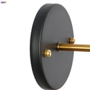 Helnys Gold Industrial LED Wall Lamps for Stair Light Fixtures