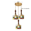 Helnys Glass LED Hanging Light Copper Socket Modern Pendant Lamp