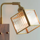 Helnys Rotatable Brass LED Wall Lights Nordic Modern Stair Light