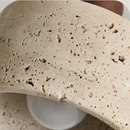 Helnys Modern LED Pendant Light Fixture with Wood Canopy for Restaurant Living Room