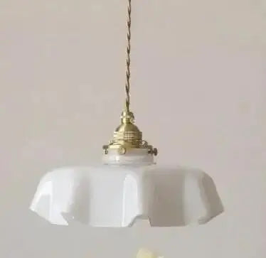 Helnys Nordic LED Pendant Lights Ceramic Hanging Lamp for Home Indoor Decor