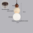 Helnys Yellow Stone LED Pendant Light - Nordic Modern Design