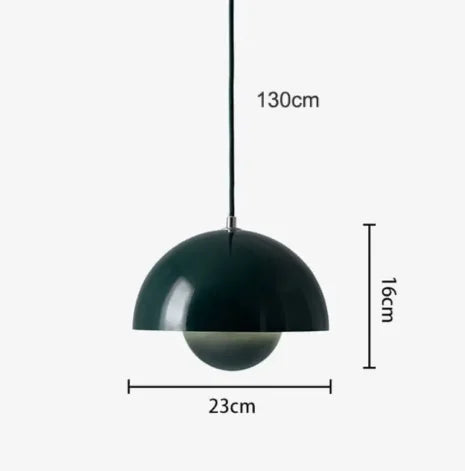 Helnys Flower Bud LED Pendant Lights - 10 Colors, Nordic Modern Hanging Lamp