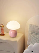 Helnys Moon Desk Lamp - White/Pink/Red/Beige/Orange Stromatolite Bedside Light