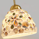 Helnys Shells Resin LED Wall Lamp for Indoor Bedroom Decor & Stair Light