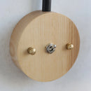 Helnys LED Wall Lamp Sconce Stairs Lighting Wood Bathroom Mirror Fixtures