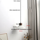 Helnys Nordic Wood LED Pendant Lamp with White Ceramic Ball