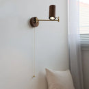 Helnys Nordic LED Swing Arm Wall Light for Bathroom and Bedroom