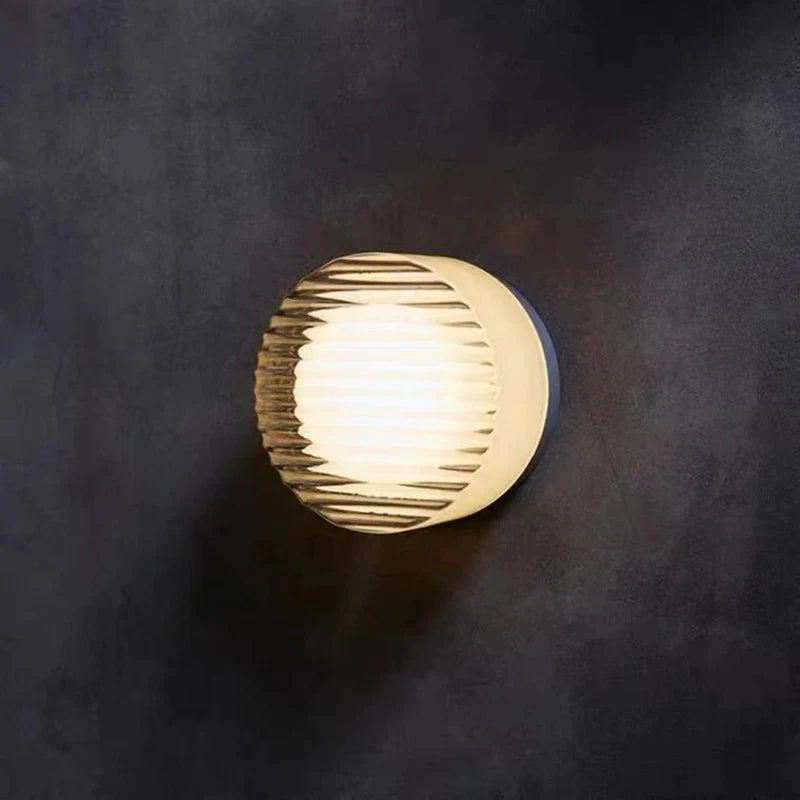 Helnys LED Acrylic Wall Lamp Modern Sconce Light for Corridor Balcony Stairway