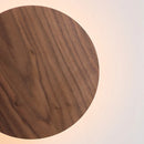 Helnys Wooden Bedside Wall Light | Japan Style LED Fixture for Bedroom Balcony