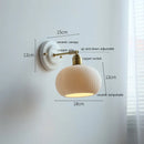 Helnys Ceramic LED Wall Light with Copper Arm for Modern Home Décor