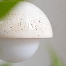 Helnys Modern Yellow Glass LED Pendant Lights for Balcony and Study