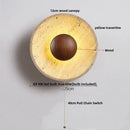 Helnys Modern Stone LED Wall Sconce for Hallway & Stairs