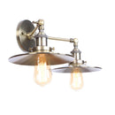 Helnys Vintage LED Wall Lamp with Pull Chain Switch