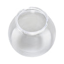 Helnys Clear Acrylic Shade Replacement for Outdoor Pathway Lamp with Twist Lock Neck