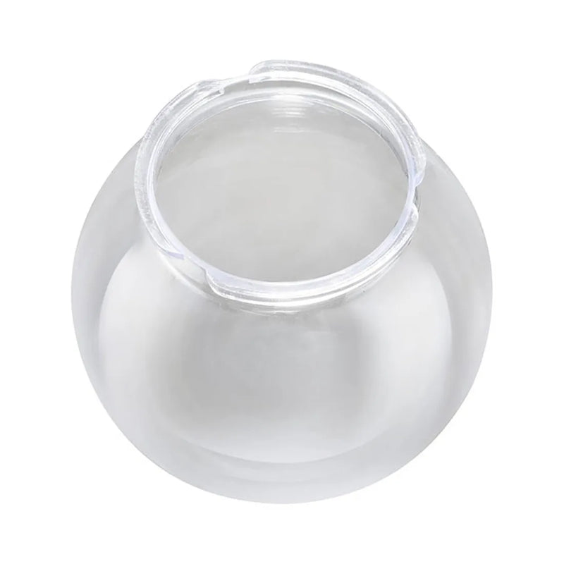 Helnys Clear Acrylic Shade Replacement for Outdoor Pathway Lamp with Twist Lock Neck