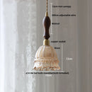 Helnys Crystal Brass LED Pendant Lamp - Nordic Modern Style