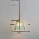 Helnys E27 Clear Glass LED Pendant Lights Nordic Modern Hanging Lamp