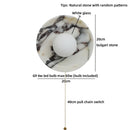 Helnys Square Bulgari Stone Wall Light for Living Room and Bedroom