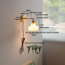 Helnys LED Wall Sconce Clear Glass Luxury Stair Light Wandlamp