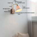 Helnys LED Ceramic Wall Light Fixture Modern Nordic Decor Bedside Lamp