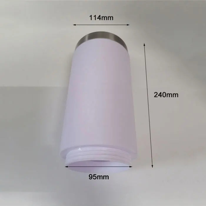 Helnys White Frosted Acrylic E27 Lamp Shade Replacement - Outdoor Lawn Post Lighting