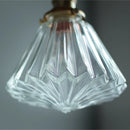 Helnys Modern Glass Pendant Lamp with Adjustable Copper Socket for Home Decor