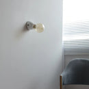 Helnys LED Ceramic Base Glass Wall Light Fixture Vanity Lamp