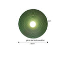 Helnys LED Round Wall Lamp Sconce Japanese Style Indoor Decor Light