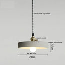 Helnys Yellow Cave LED Pendant Light - Modern Nordic Copper Socket Hanglamp