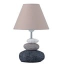 Helnys Stone Ceramic Table Lamp for Home Decoration Lighting