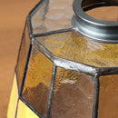 Helnys Modern LED Pendant Lights Brass Glass Wood Hang Lamp