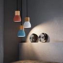 Nordic LED Pendant Lamp by Helnys - Modern Cement Hanging Light