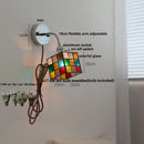 Helnys LED Wall Sconce with Pull Chain Switch and Flexible Arm