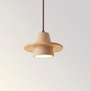 Helnys Yellow Travertine LED Pendant Lights Fixture - Nordic Modern Hanging Lamp