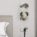 Helnys Square Bulgari Stone Wall Light for Living Room and Bedroom