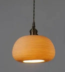 Helnys Green Glass Pendant Light for Bedroom, Dinning, Living Room