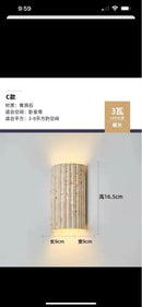 Helnys Knob Switch Wall Sconce 4W LED Light for Bedroom Living Room