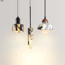 Helnys Marble LED Pendant Lamp Modern Nordic Glass Hanging Lights