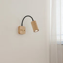 Helnys LED Wooden Wall Lamp Indoor Art Stair Light Bathroom Mirror Light